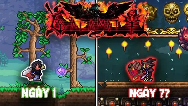 game sinh tồn - Terraria